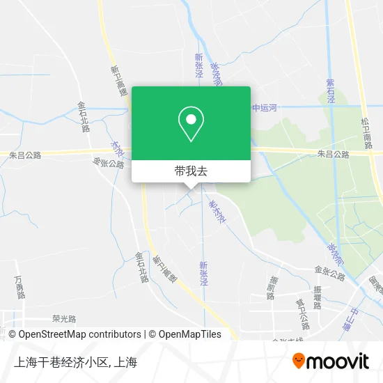 上海干巷经济小区地图