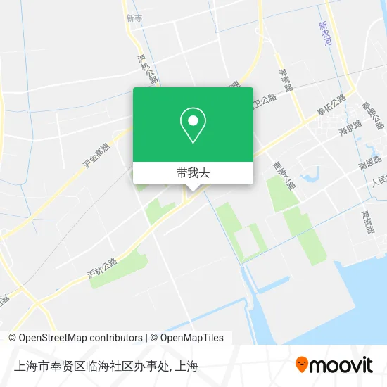 上海市奉贤区临海社区办事处地图