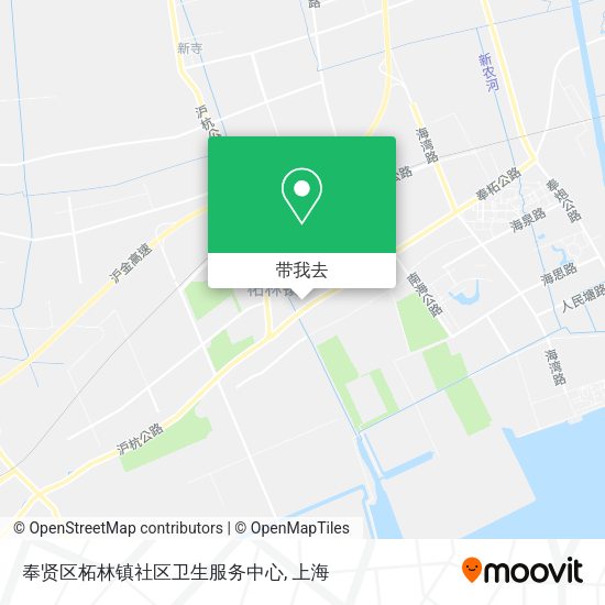 奉贤区柘林镇社区卫生服务中心地图