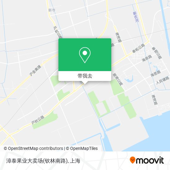 漳泰果业大卖场(钦林南路)地图