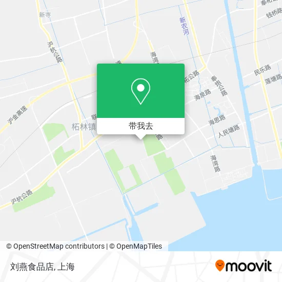 刘燕食品店地图