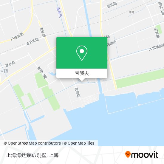 上海海廷轰趴别墅地图