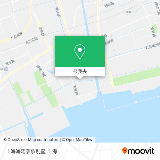 上海海廷轰趴别墅地图