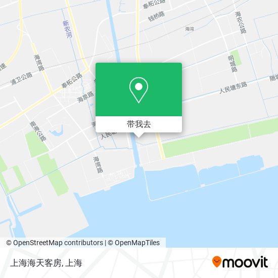 上海海天客房地图
