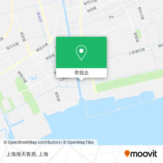 上海海天客房地图