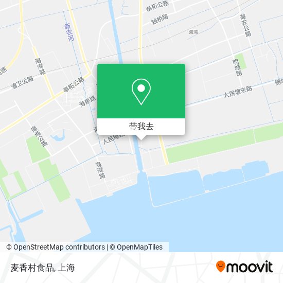 麦香村食品地图