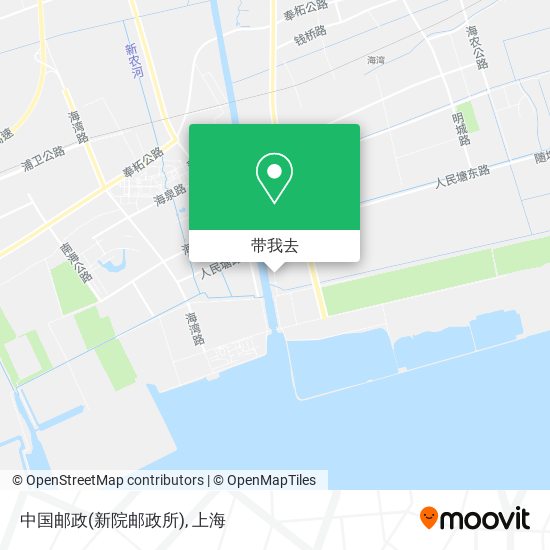 中国邮政(新院邮政所)地图