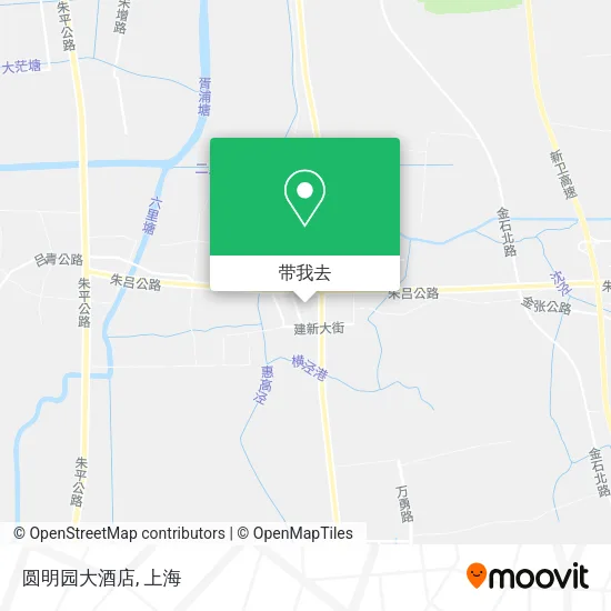 圆明园大酒店地图