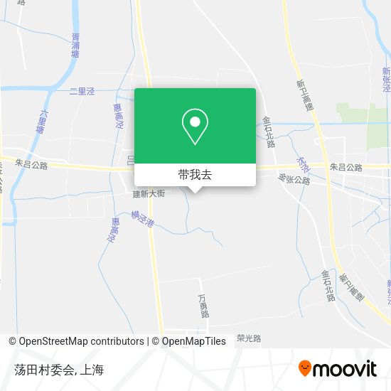 荡田村委会地图
