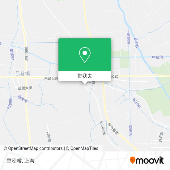里泾桥地图