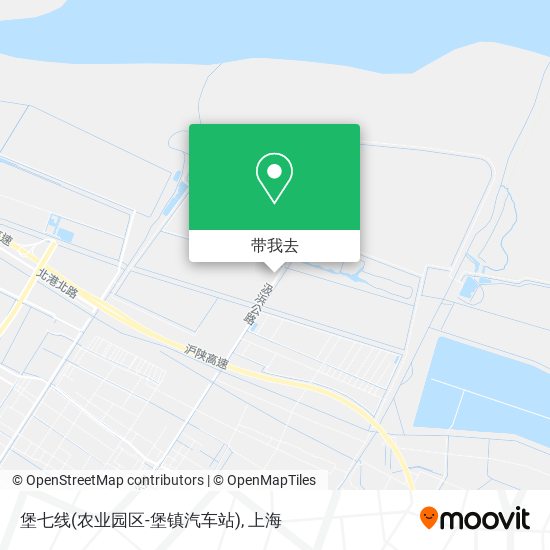 堡七线(农业园区-堡镇汽车站)地图