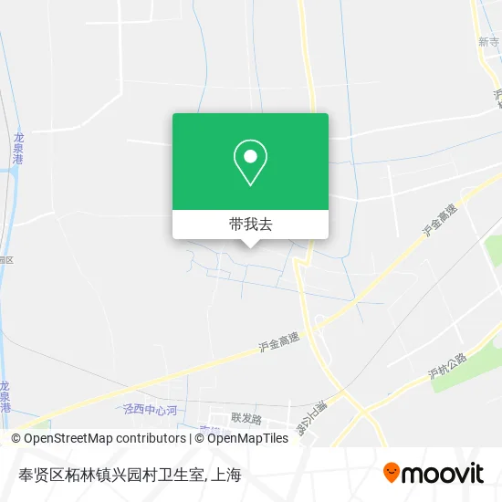 奉贤区柘林镇兴园村卫生室地图