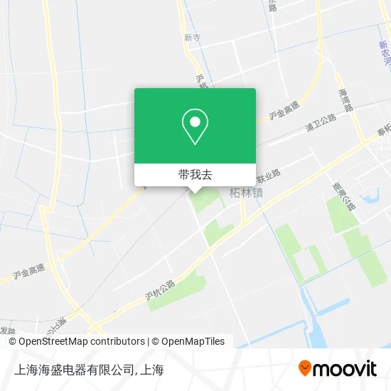 上海海盛电器有限公司地图
