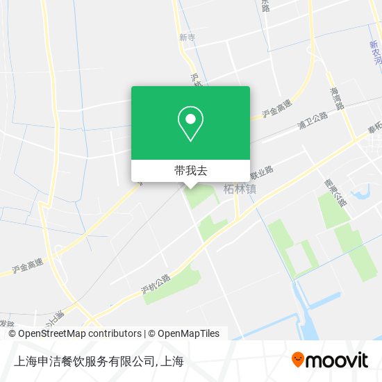 上海申洁餐饮服务有限公司地图