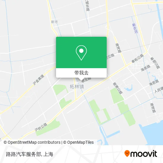 路路汽车服务部地图