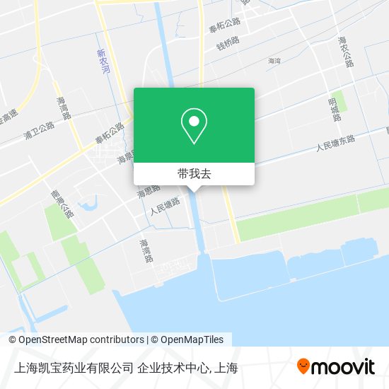 上海凯宝药业有限公司 企业技术中心地图