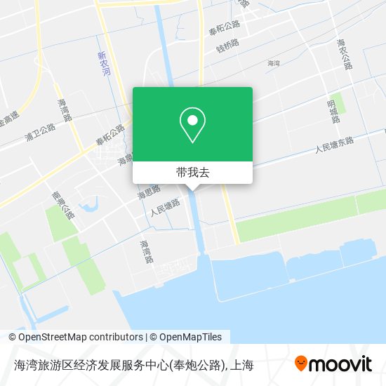 海湾旅游区经济发展服务中心(奉炮公路)地图