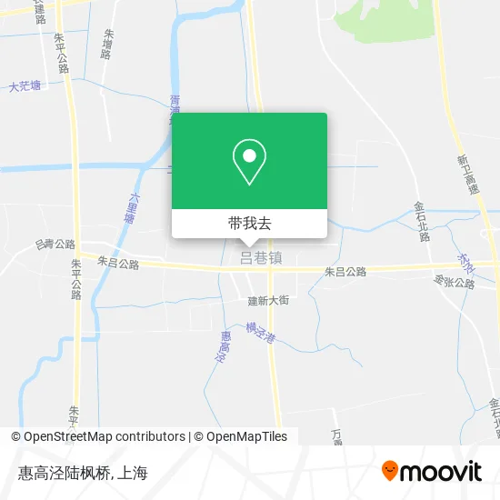 惠高泾陆枫桥地图