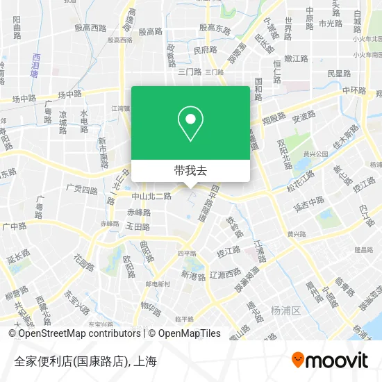 全家便利店(国康路店)地图