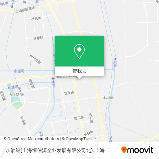加油站(上海恒信源企业发展有限公司北)地图