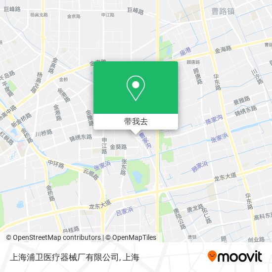 上海浦卫医疗器械厂有限公司地图