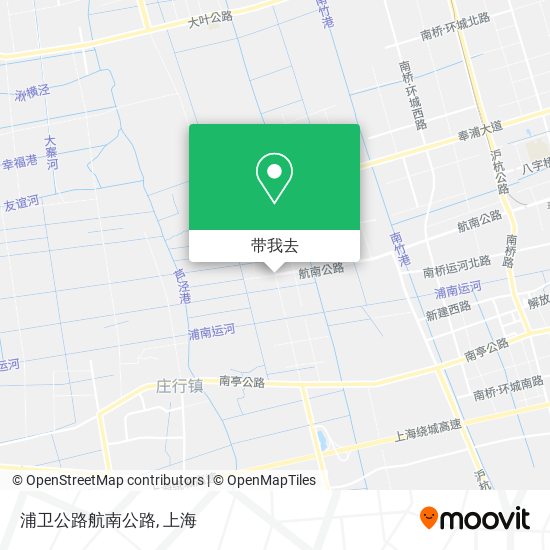 浦卫公路航南公路地图