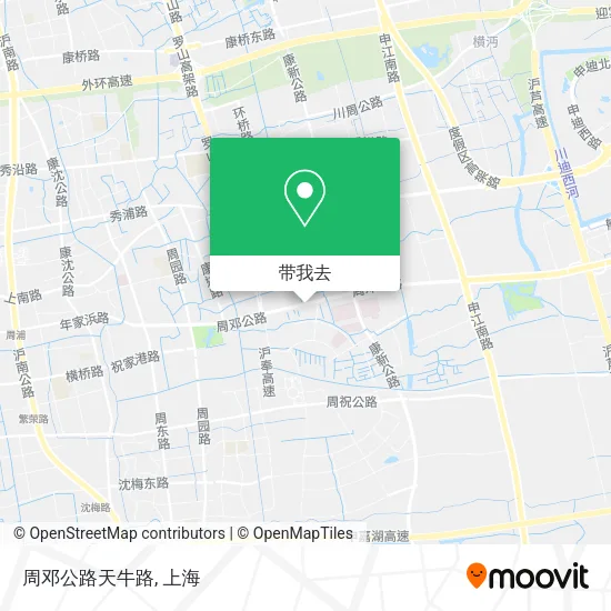周邓公路天牛路地图