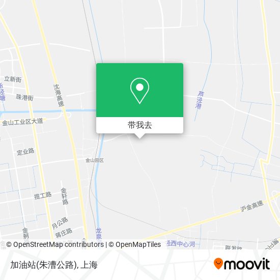 加油站(朱漕公路)地图