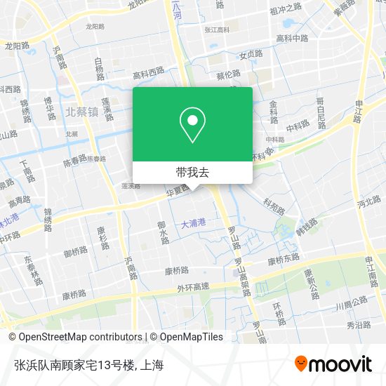 张浜队南顾家宅13号楼地图