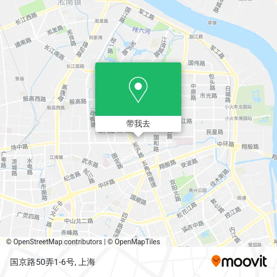 国京路50弄1-6号地图