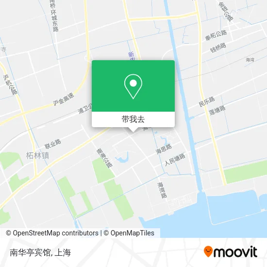 南华亭宾馆地图