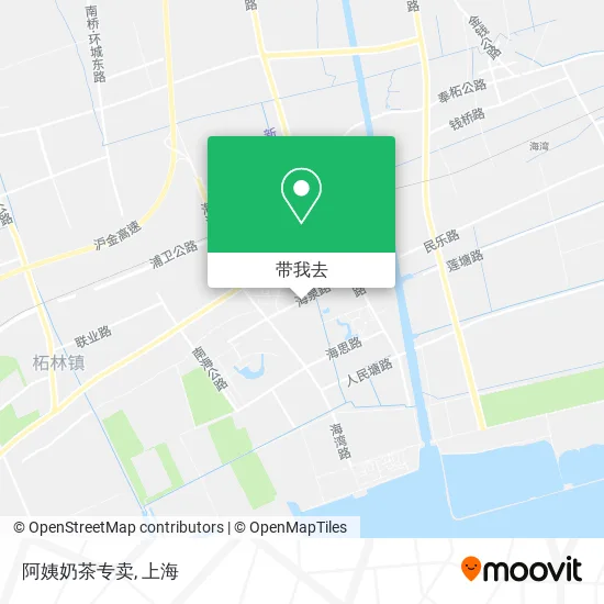 阿姨奶茶专卖地图