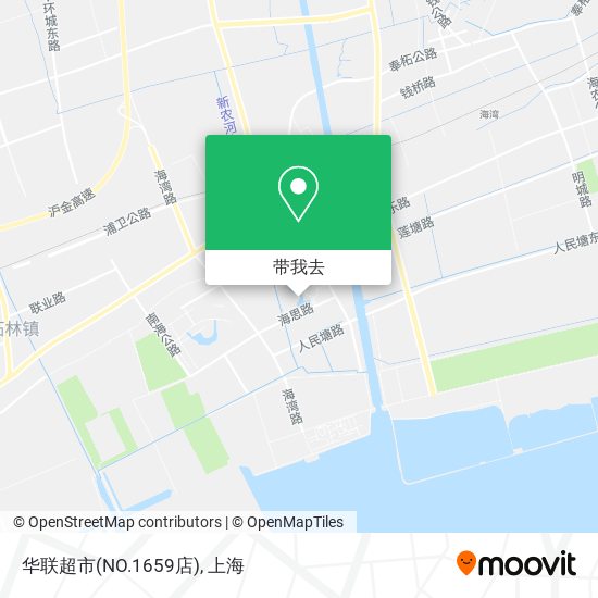 华联超市(NO.1659店)地图