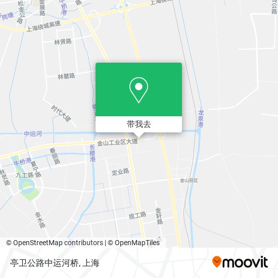 亭卫公路中运河桥地图