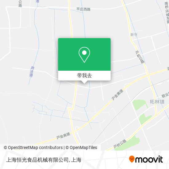 上海恒光食品机械有限公司地图