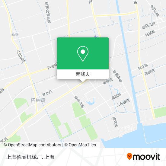 上海德丽机械厂地图
