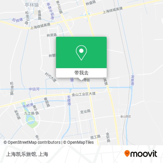 上海凯乐旅馆地图
