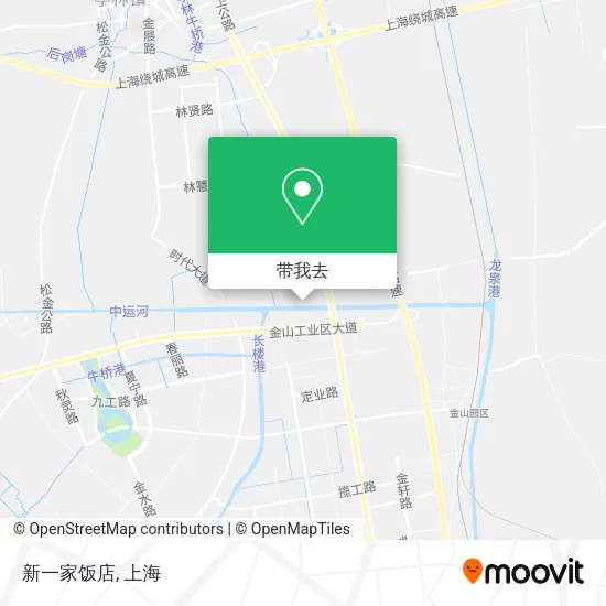 新一家饭店地图