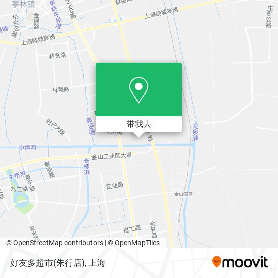 好友多超市(朱行店)地图
