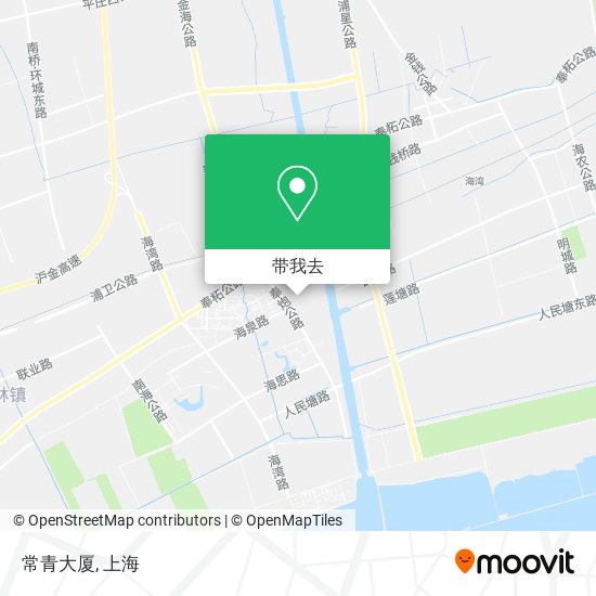 常青大厦地图