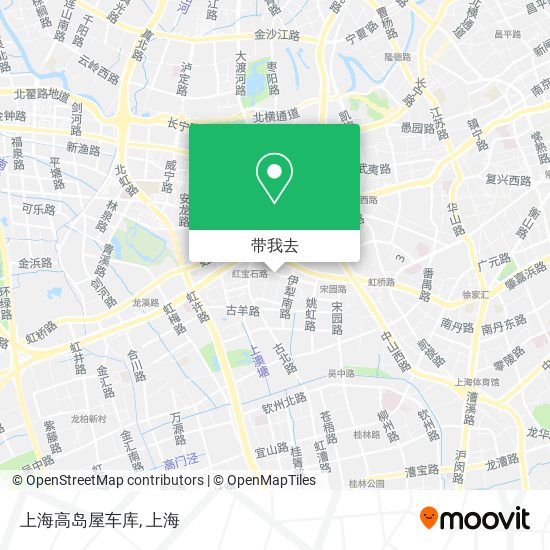 上海高岛屋车库地图