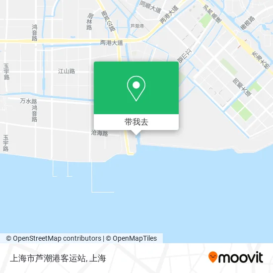 上海市芦潮港客运站地图