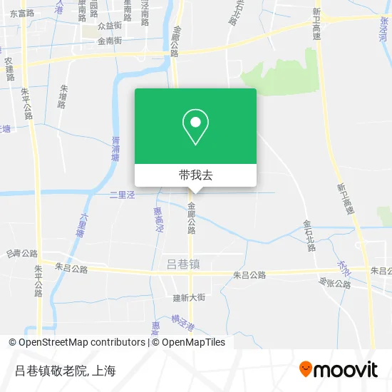 吕巷镇敬老院地图