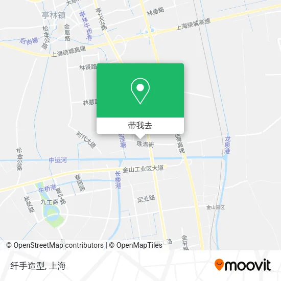 纤手造型地图