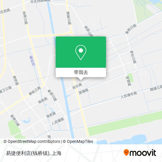 易捷便利店(钱桥镇)地图