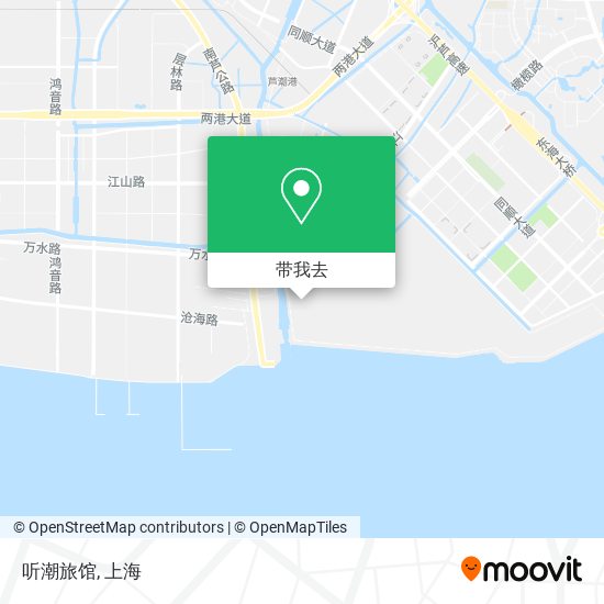 听潮旅馆地图