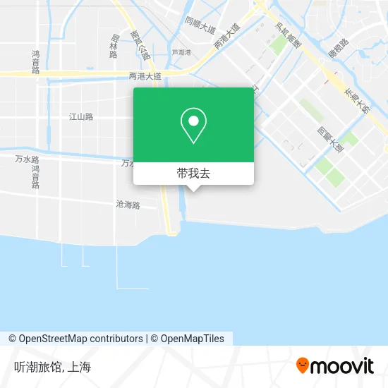 听潮旅馆地图