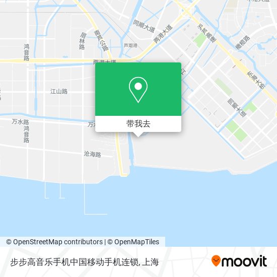 步步高音乐手机中国移动手机连锁地图