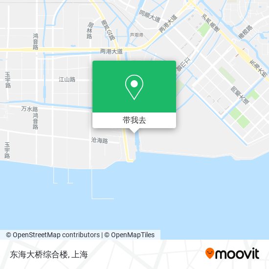 东海大桥综合楼地图