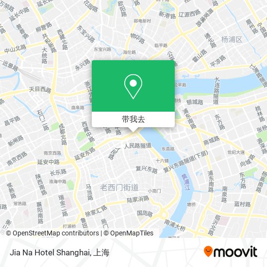Jia Na Hotel Shanghai地图